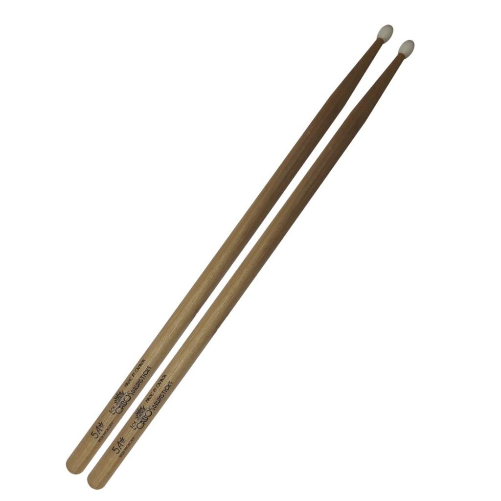 BAQUETA HICKORY 5A CANADIENSE NYLON TIP X 2P