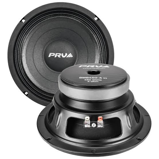 PARLANTE PRV 8" 4OHM 900W MEDIO BAJO
