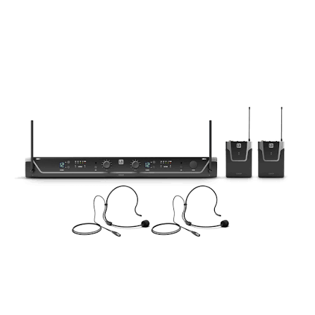MICROFONO INALAMBRICO LD SYSTEMS DIADEMA DOBLE