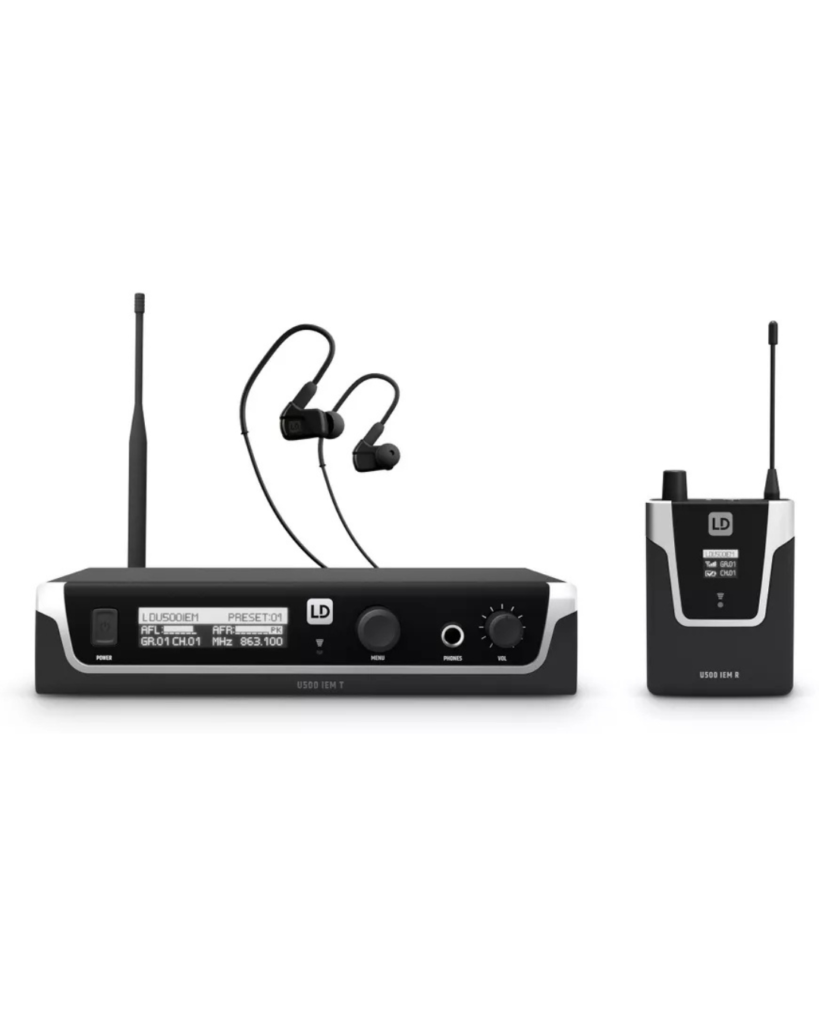 SISTEMA IN EAR LD SYSTEMS DE MONITORIZACIÓN EN OIDO 655 – 679 M